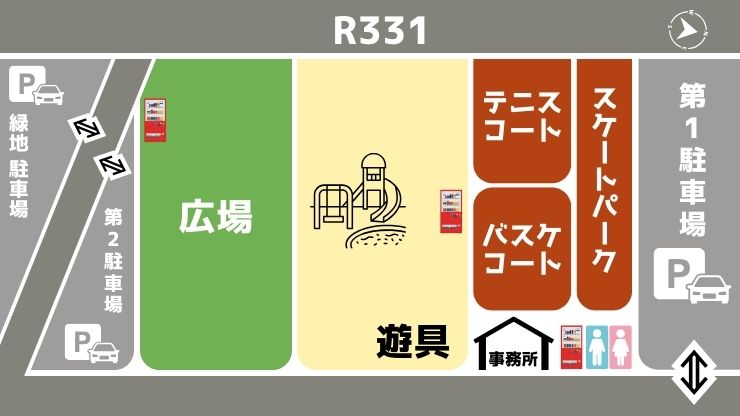 豊見城:豊崎にじ公園MAP