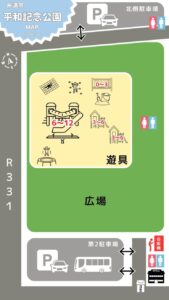 糸満市　平和記念公園　MAP