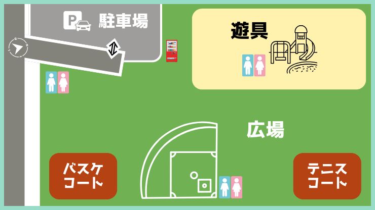 沖縄市：諸見里公園(園田)MAP