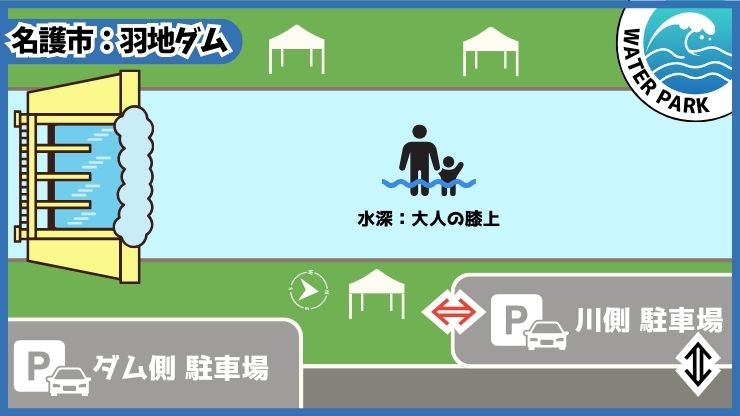 名護市:羽地ダムMAP