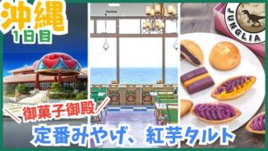 ジャングリア&沖縄旅行プラン、1日目、青御菓子御殿、紅芋タルト