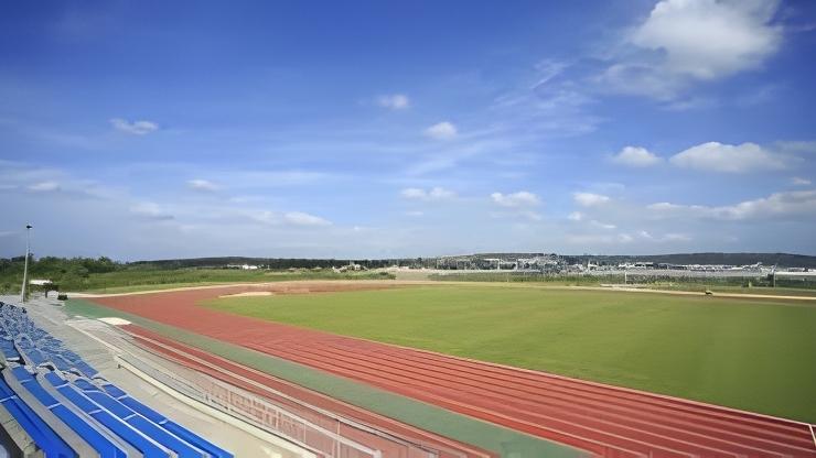 V・ファーレン長崎の沖縄サッカーキャンプ場：読谷村陸上競技場