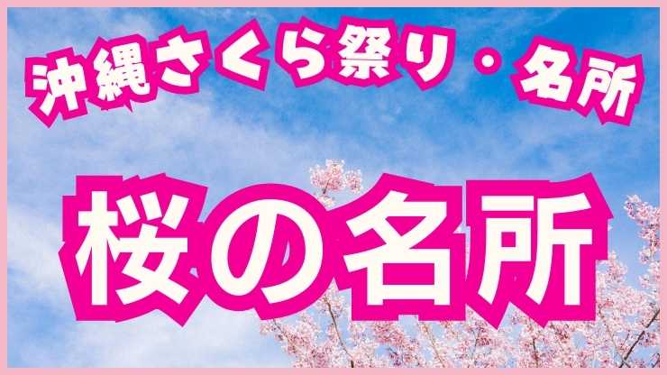 沖縄のさくら祭り・桜の名所
