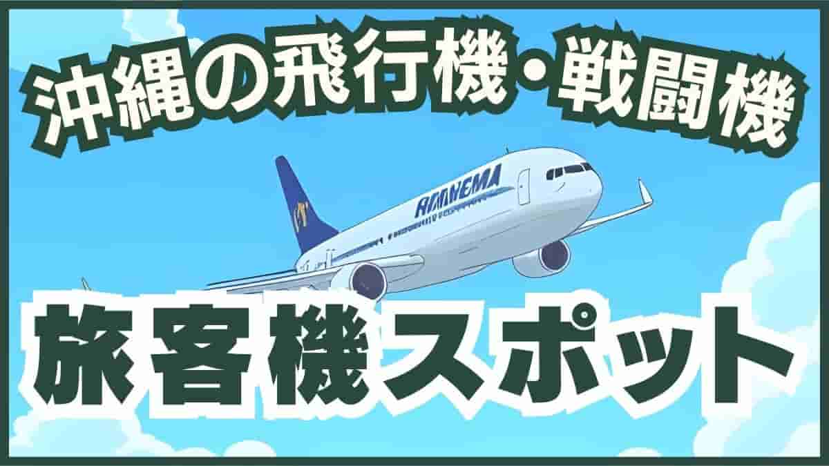 旅客機・戦闘機・飛行機スポット・那覇空港・米軍基地・沖縄